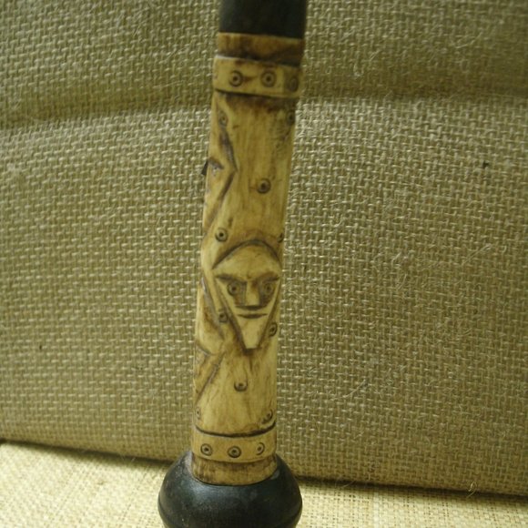 Vintage Hand Carved Man Figurine from Kenya - Picture 11 of 16